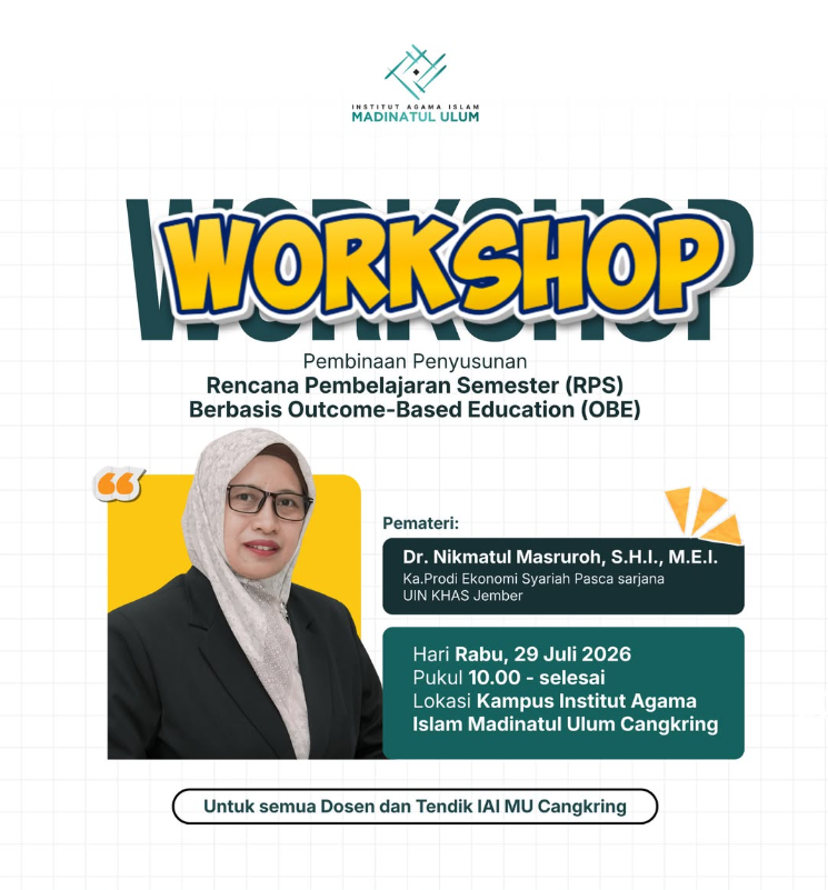 Workshop Pembinaan Penyusunan RPS Berbasis OBE